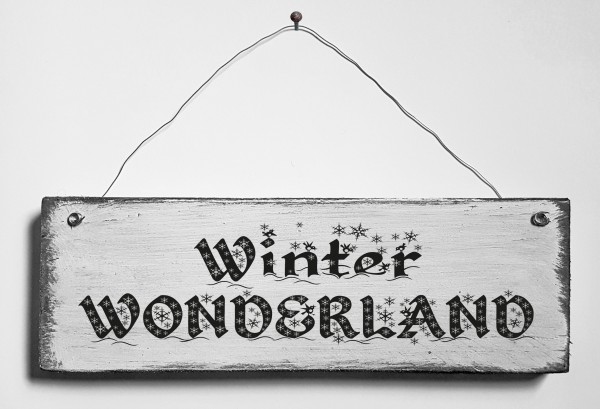 Türschild • Winter Wonderland