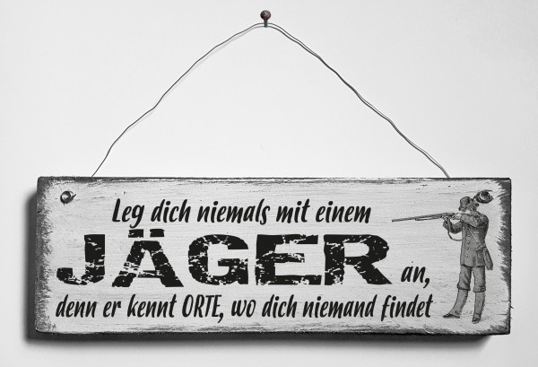 Türschild • Jäger