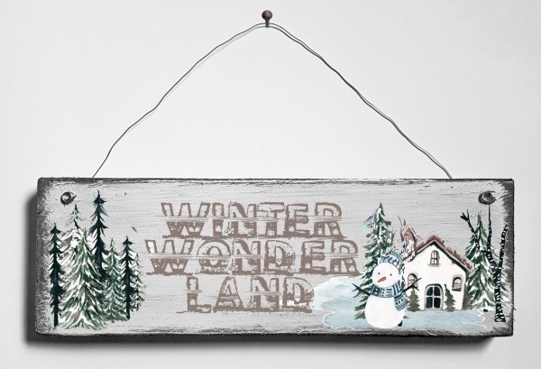 Türschild • Winter Wonderland