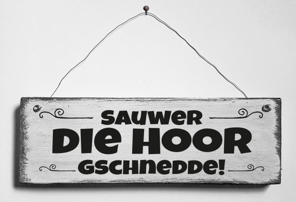 Türschild • Die Hoor Pfalz