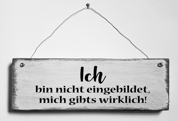 Türschild • Ich eingebildet