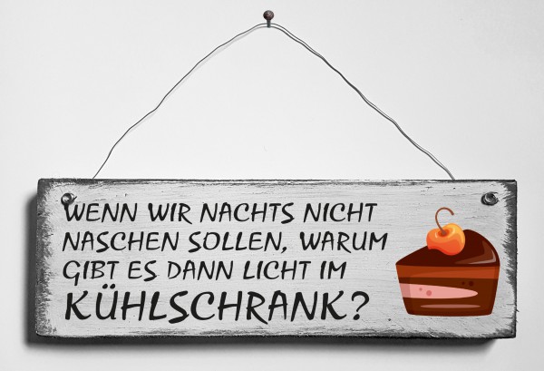 Türschild • Kühlschrank