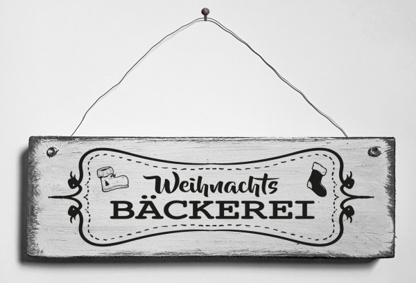 Türschild • Weihnachts-Bäckerei